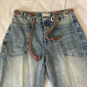 We the Free Moxie Pull-On Barrel Jeans